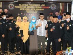 Jefridin Hadiri Pelantikan Pengurus Perjamu Kota Batam