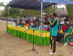 Desa Tanjung Kilang Adakan Pertandingan Futsal