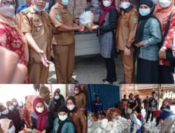 Ketua GOW Empat Lawang Berikan 1.100 Paket Sembako Bagi Korban Banjir