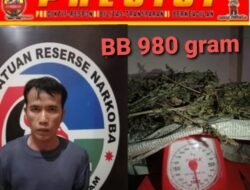 Satres Narkoba Polres Pagaralam Kembali Ringkus Pengedar