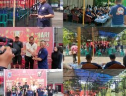 Rangkaian hari Bhayangkara Polres mengadakan Lomba dan Pameran burung piala Kapolres Lahat Cup