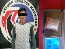 Penjual Sabu-Sabu Diamankan Polres Pagaralam