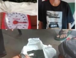 Pengedar Ganja di Jembloskan Ke Kerangkeng Besi