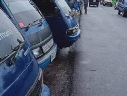 Harga BBM Naik, Supir Angkot Tujuan Pagar Alam – Jarai – Empat Lawang Gelar Aksi Mogo