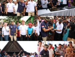 Sandiaga Salahuddin Uno, kunjungi Desa Tebat Lereh Meringang
