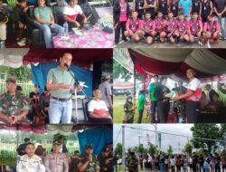Kapolres Hadiri Pembukaan Turnamen Voly Ball Dalam Rangka HUT TNI Ke 77