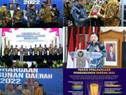 Walikota Terima Penghargaan Pembangunan Daerah Terbaik Dari Mentri Perencanaan