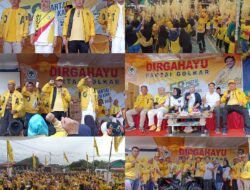 HUT Partai Golkar Ke-58, Pecahkan Rekor Muri