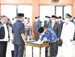 Wabup OKI Lantik Puluhan Pejabat