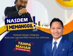 DPD Nasdem Pagaralam Buka Pendaftaran Caleg