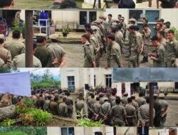 Tingkatkan Kinerja, Pol PP Pagaralam Gelar Latihan