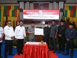 DPRD Lingga Gelar Rapat Paripurna RAPBD 2023