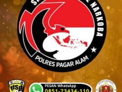Satres Narkoba Polres Pagaralam Buka Layanan Pengaduan Masyarakat