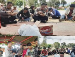 Kapolres Pagaralam Terlihat Akrab Bersama Tukang Ojek