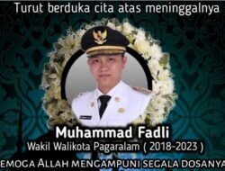Wakil Walikota Pagar Alam Tutup Usia