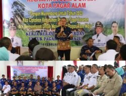 Wako Pagaralam Buka Musrenbang  Dempo Utara