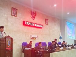 DPRD Lahat Rapat Paripurna LKPJ Bupati TA 2022