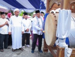 Bupati Alfedri Buka Pasar Beduk Samping Masjid Al-Fatah