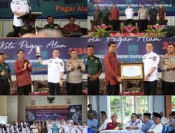 PagaralamTerbaik 1 se-Sumsel Kategori Perencanaan dan Pencapaian Pembangunan Daerah Tahun 2022