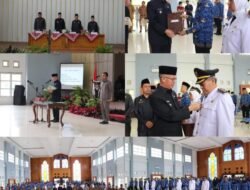 Walikota Pagar Alam Lantik 100 Pejabat dan 20 Kepala Sekolah