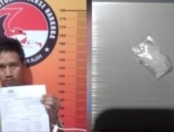 Laporan Dari Warga Satres Narkoba Pagaralam Bergerak Cepat Amankan Pemakai Sabu