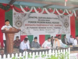 Jelang Libur, Wabup Bengkalis Hadiri Khatmil Qur’an PMNH