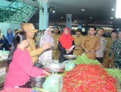 Tindak Lanjut Arahan Mendagri, Bagus Santoso Langsung Sidak Ke Pasar Terubuk dan Pelabuhan Roro Bengkalis