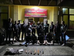 Tim Opsnal Polres Pagaralam Ringkus Komplotan Pencurian Dengan Pemberatan