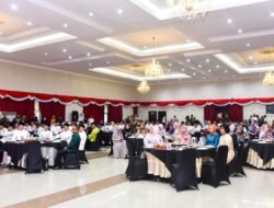 Bupati Kasmarni Hadiri HUT Korem 031/WB Ke-64