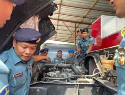 Pasminlog Lanal Ranai, Kenalkan Prosedur Pemeliharaan Kendaraan Negara   