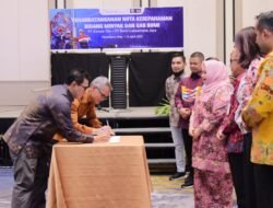 MoU PT Elnusa TBK dan PT BLJ, Bupati Kasmarni Harap Tingkatkan Pertumbuhan Ekonomi