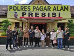 Polres Pagaralam Terima Audensi HMI
