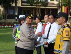 Kapolres Pagaralam Beri Penghargaan Ke Personil