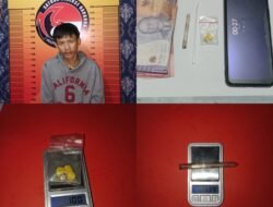 Polres Pagaralam Ringkus Pengedar Sabu dan Ekstasi