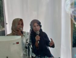 Penyiar Senior Lisda Ikut Meriahkan Stand Radio Besemah kota Pagaralam