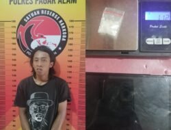 Satres Narkoba Pagaralam Kembali Ringkus Pengedar Narkoba Jenis Sabu-Sabu