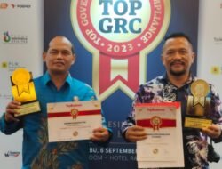 PT PLN Batam Raih Dua Penghargaan TOP GRC Awards 2023