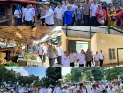 Forkopimda Pagaralam Sidak Terpadu di Pasar Tradisional