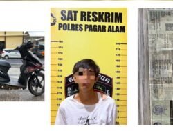 Reskrim Polres Pagaralam Ringkus Pelaku Curanmor
