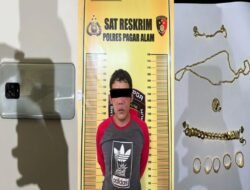 Satreskrim Polres Pagaralam Tangkap Pembobol Rumah