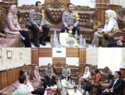 Kapolres Pagaralam Terima Kunjungan Bawaslu