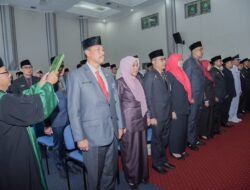 Bupati Bengkalis Lantik Delapan Orang Pejabat Pimpinan Tinggi Pratama