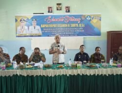 Bupati Asahan Bersilaturahmi Dengan Kepala UPTD SD Dan SMP Negeri Tinggi Raja Setia