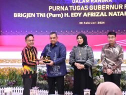 Gubri Edy Natar Purna Tugas, Bupati Kasmarni Ucapkan Terima Kasih