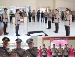 Kapolres pimpin sertijab Kabag Perencanaan dan Kasat Reskrim Polres Pagar Alam