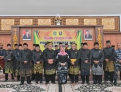 Bupati Bengkalis Hadiri Pengukuhan Sementara LAMR  Bengkalis