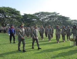 Bupati Asahan Pimpin Upacara HUT SATPOL PP ke-74