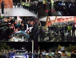 Kapolres Pimpin Razia Skala Besar Ini Hasilnya 