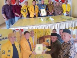 Dua Bakal Calon Walikota  Pagaralam Ambil Formulir Pendaftaran di Partai Golkar