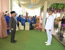 Sekda Bengkalis Menjadi Irup Purna Praja Kasubbag Protokol Setda Kabupaten Bengkalis